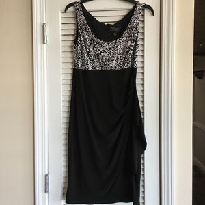 Collection Dressbarn Dress Black And White SZ 4